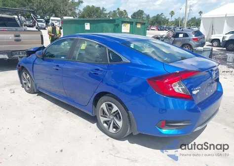 2020 Honda Civic Lx из США, поврежденный, VIN 19XFC2F62LE026815